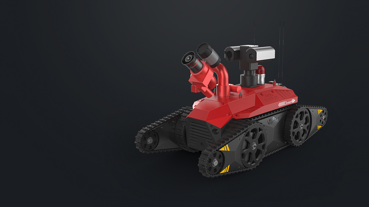 哈工大消防机器人(图1)